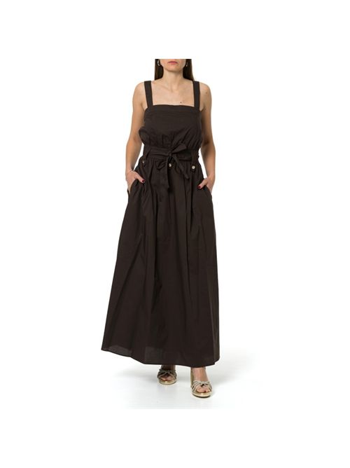 Abito lungo in popeline LIU JO | WA6312T4853/91109